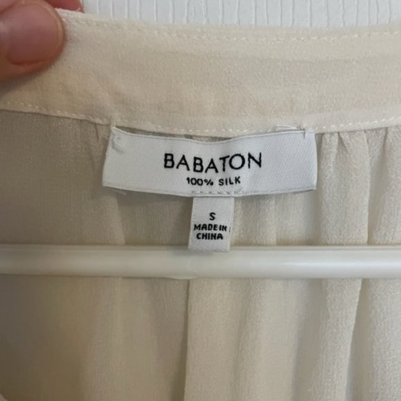 Babaton 100% Silk Blouse - Picture 2 of 3